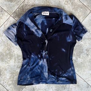 Tie-Dyed Button Down